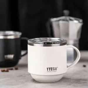 스텐 머그컵 뚜껑 커피 사무실 컵 캠핑 낚시 머그_24599299