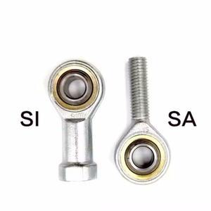 M3 M4 M5 M6 M8 M10 M12 남성여성 SA SI TK POSA8 볼 조인트 미터법 스레드로드 엔드 베어링