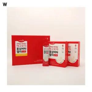 먹고보자 홍삼비타 젤리 20g x 30포 홍삼 비타 젤리 발효 종합영양제 민 스틱형