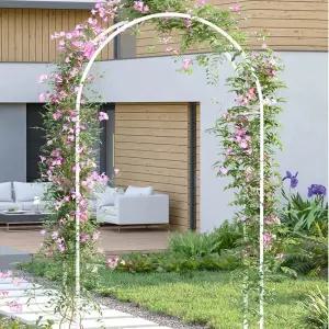 장미 울타리 넝쿨 대문 포도나무 포도 철제 프레임 하프