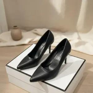 여성용 일상 오피스 하객용 스틸레토 펌프스