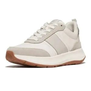 핏플랍 [F-모드] 여성 레더/스웨이드 플랫폼 스니커즈 어반 화이트 FT59K2N191 [백화점 매장판]