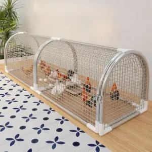 닭 이동통로 사육장 닭장 양계장 이동식 케이지 터널 닭운반통로 하우스 야외 천적 방지