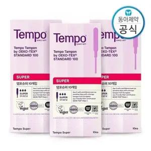 템포 슈퍼 탐폰 체내형생리대 30매