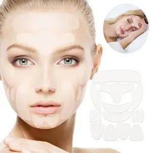 주름패치 16p 주름 실리콘 얼굴 리프팅패치 테이프 케어 주름케어 다회용