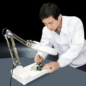 독서용 노인 led 돋보기 대형 스텐드형 노안 독서돋보기