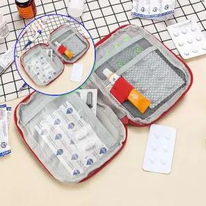 쌍문상회 비상약 소형 파우치 반창고가방 응급 약통 구급키트 상비약