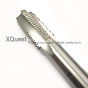 XQuest HSS 왼손 탭 M3 M4 M5 M6 M8 M10 M12 M20 LH 미터법 가는 나사 직선 플루트 M8X1 M10X1.25