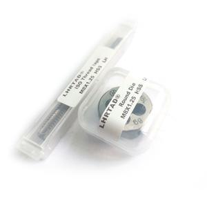 왼손 메트릭 미세 나사 스레드 플매트 카펫 러그 탭 다이 세트 M6 M7 M8 M9 M10 HSS 핸드 라운드 M6x0.75 M