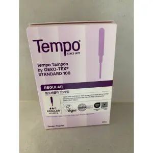 템포 오리지널 순면 탐폰 레귤러 20p X 3팩