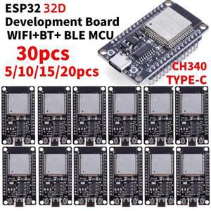 ESP32 32D 개발 보드 TYPE-C 마이크로 USB WiFi블루투스 초저전력 소비 SPI 플래시 32Mbits 무선 모듈