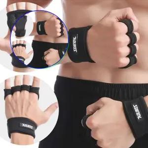 쌍문상회 헬스 손목보호대 손바닥 스트랩 웨이트 부상방손가락밴드 실리콘아대