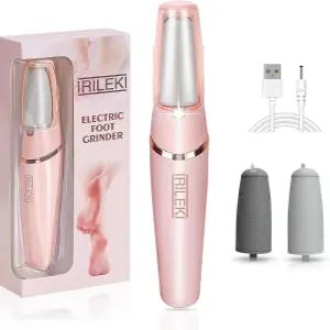 업그레이드된 발용 전기 굳은살 제거기 발 충전식 휴대용 전자 파일 페디큐어 도구 건조/죽은 피부를 위한
