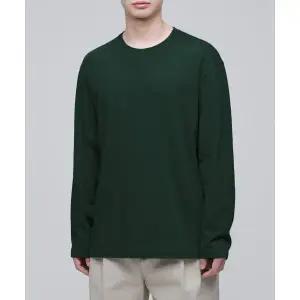 무신사스탠다드 베이식 긴소매 티셔츠 딥 그린 1682042