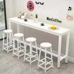 홈바테이블 의자 세트 슬림 창가 긴테이블 의자세트 베란다