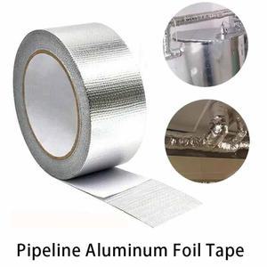 1롤 절연 HVAC 알루미늄 호일 테이프 금속 은색 파이프라인 찢어짐 방지 및 건조기