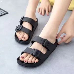 여성 2컬러 버클 슬리퍼 ZG버클이선 CC645 샌들 샌달 여름샌들 공용샌들