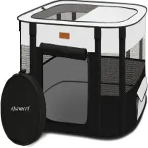 도그 플레이펜 - 실내/외 여행 캠핑을 위한 퍼비 키튼 래빗 휴대용 반려동물 텐트용 접이식 고양이 플레이