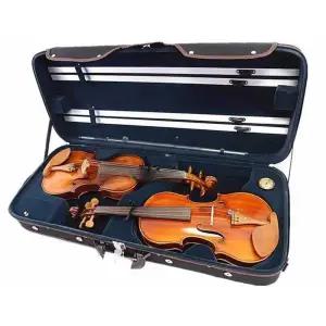바이올린 더블 케이스 인테리어 보관 수납 하드 케이스