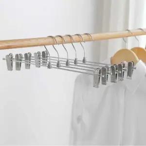 편리한 집게 바지걸이 정장 바지핏 유지 10개 묶음