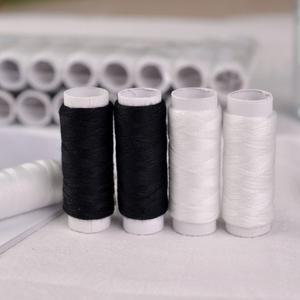 10 피스 가정용 재봉사 수동 꿰매는 검정/흰색/컬러 바늘 실 일반적으로 사용됨