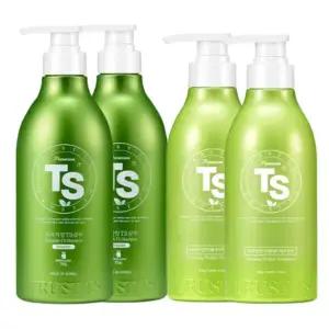 [온누리상품][TS] 프리미엄TS샴푸 탈모증상완화 750g 2개+프리미엄TS헤어트리트먼트 500g 2개