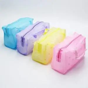 ( )컬러 미니 파우치 세면도구 화장품 가방