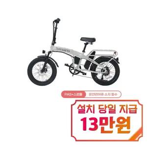 [레이윙] 러쉬 전기자전거 RUSH_20A (실버미스트) / RUSH_20A_SV