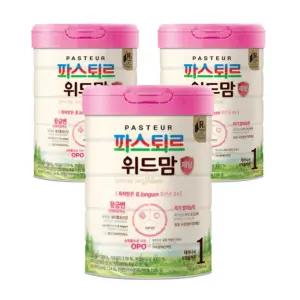 파스퇴르 위드맘 제왕 분유 1단계 750g x 3개