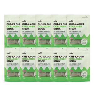 꼬뜨 치카껌 콜라겐(피부건강) 스틱 100g X 10팩