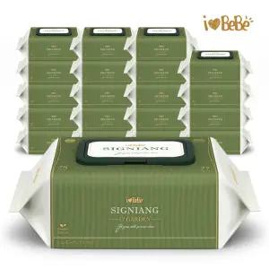 아이러브베베 시그니앙 오가든 캡형 77매X20팩 아기물티슈