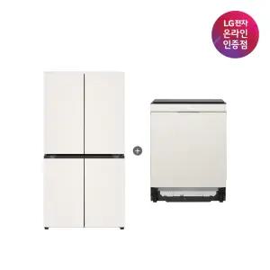 LG 디오스 오브제컬렉션 매직스페이스 냉장고 + LG 디오스 식기세척기 (T875MEE111