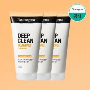 [뉴트로지나/공식] 딥클린 포밍클렌져 150g 3개 외 클렌징 모음/클렌징폼/오일/크림/세안/비누/여드름기능성/블랙헤드/각질