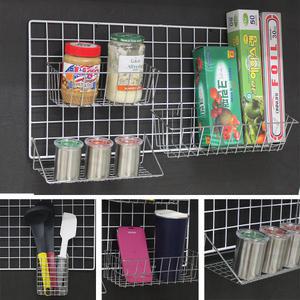 다용도 메쉬망 선반 / 바구니 벽걸이선반 철망 네트망