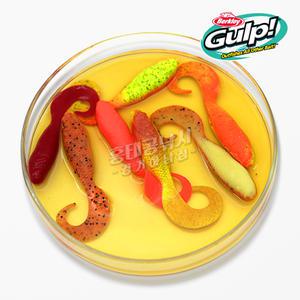 버클리 걸프 스위밍뮬렛 3인치 4인치 그럽웜 바다 루어 낚시 웜 미끼