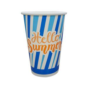 음료컵 썸머 슬러시 일회용 테이크아웃 종이컵 350ml 1000개