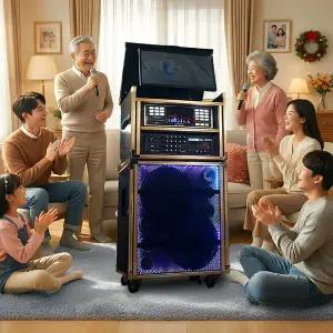 [2025 NEW] 금영/TJ노래방 그랜드형 이동식노래방 풀패키지 세트