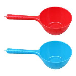 청소 다용도 물바가지 손잡이 용궁 자루바가지