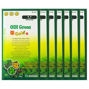 오디그린골드/오디코디/새치염색/빠른염색약/7세트