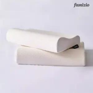 웨이브 3D입체 메모리폼 베개 2개