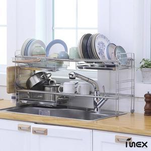 아이넥스 시그니처 2단 식기건조대 주방선반