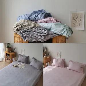 홑겹 매트리스커버 방수패드 방수베개커버