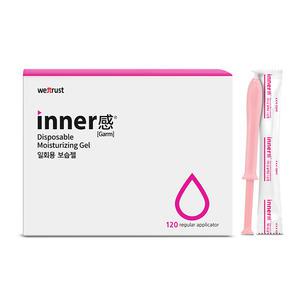 이너감 모이스처라이징젤 일회용 여성 보습젤 1.7gx120개입 추가10개 웨트러스트