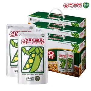 삼육두유 오리지널 두유 파우치 190ml 60팩 (20팩x3)