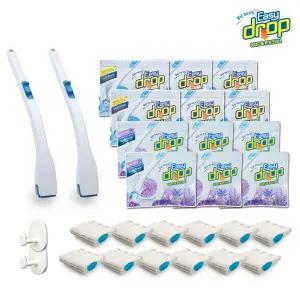 이지드롭 변기클리너 156개 세트(레몬+라벤더)