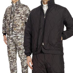 겨울 방한 차이나넥 깔깔이 군용 검정 방상내피