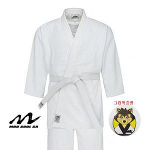 무술사백색유도복450/대한유도회공인도복/수업용/수련용/입문자용