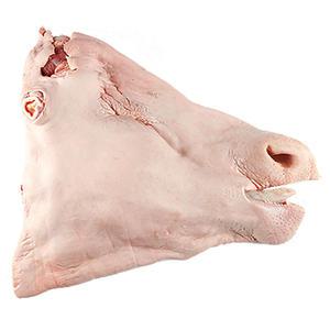 (머리뼈없음) 한우암소 발골손질한 소머리정육 반마리 냉동 신선