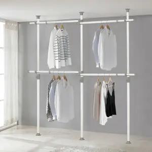 왕자 원터치 4단조절 행거(38mm)