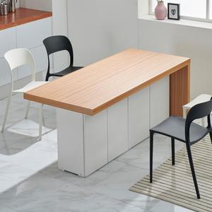 리즈하임 수납형 아일랜드 식탁 720 오픈형 홈바 1200 1400 1600 1800 2200 A7458